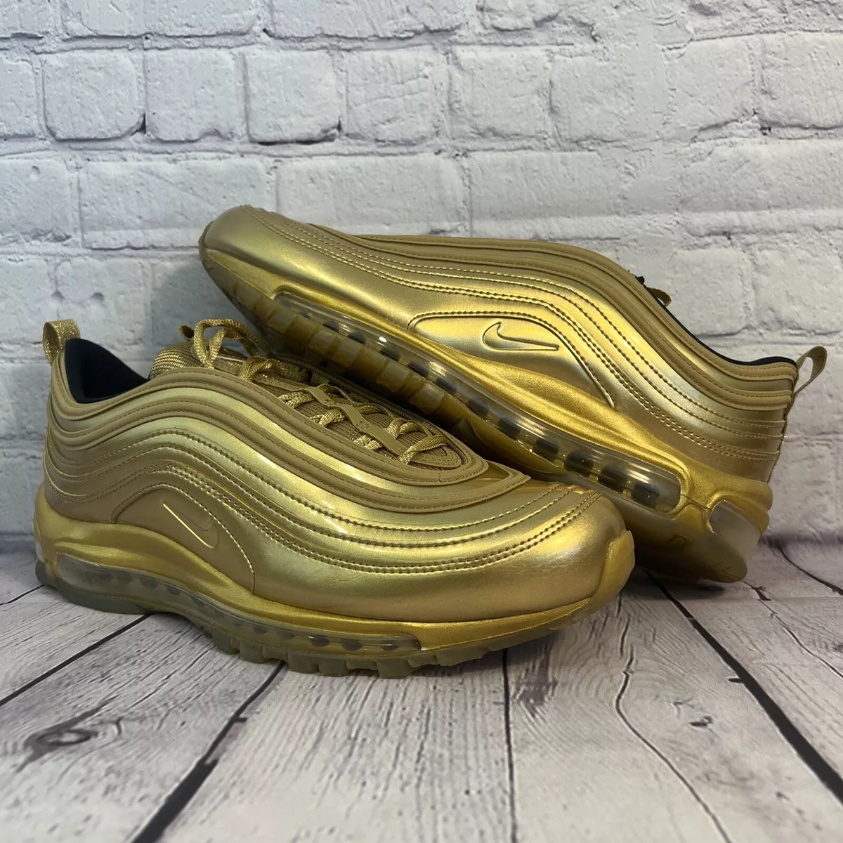 Air max 97 gold vapormax mens discount