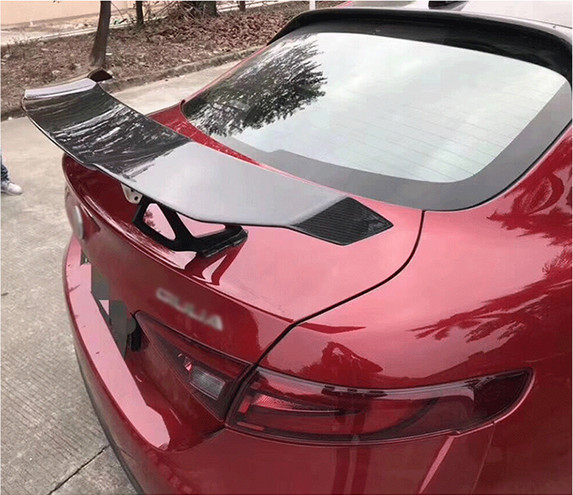 Universal V-STYLE Rear Trunk Racing Spoiler Wing Fit For Maserati Quattroporte