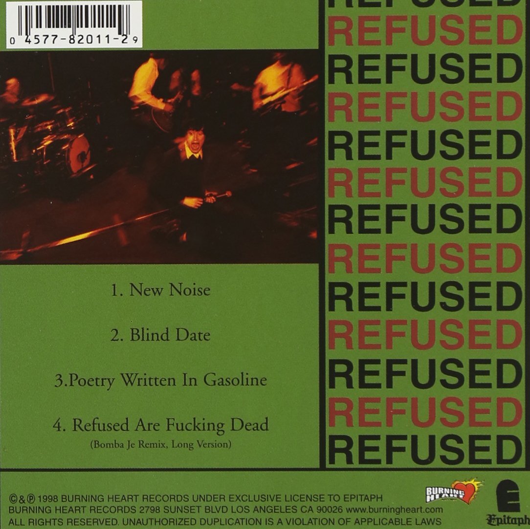 Refused New Noise Theology (CD)
