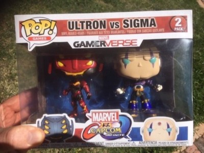 Exclusive Ultron vs Sigma (Red & Black) Funko Pop Vinyls New in Mint Box