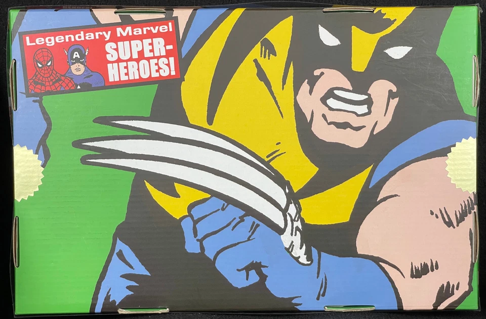 RARE Diamond Select MARVEL RETRO Wolverine 8" Limited Edition Collectors Set MIB - Image 3 of 4