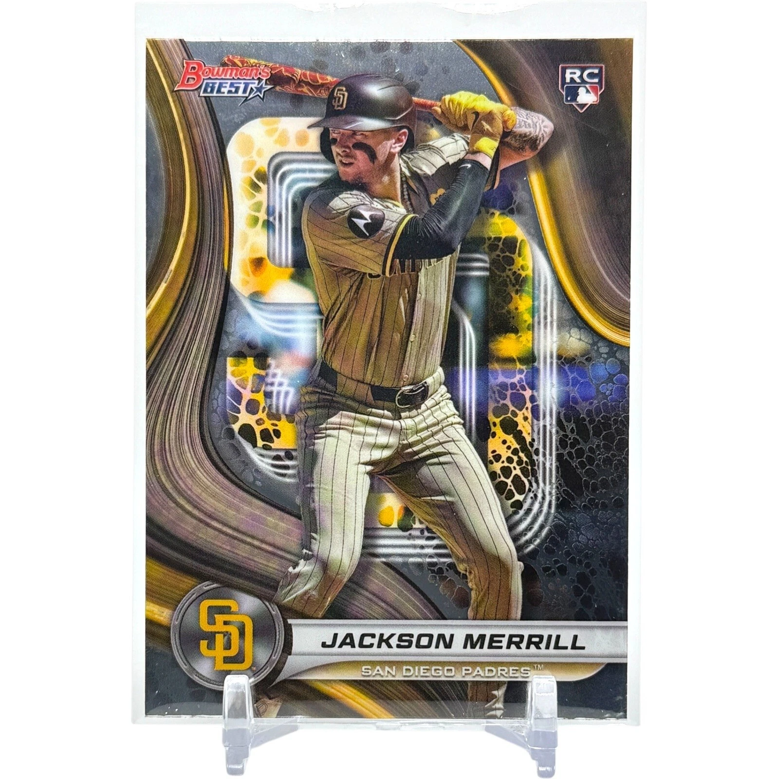 2024 Bowman’s Best Jackson Merrill RC #56 Padres Rookie Prospect Card