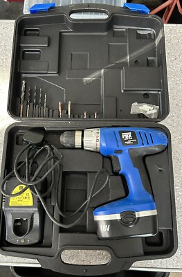 Power Base Excel PBX17DD cordless drill 18v Charger And Case