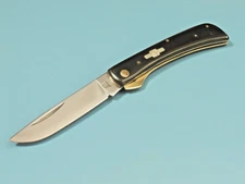 ROUGH RYDER RR360 Work Knife Black smooth micarta linerlock 4 5/8" closed NEW!