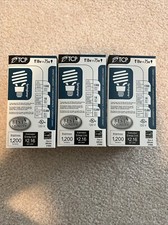  3PK TCP 28918U SPRING LAMP 18W 75W 1200 LUMEN COMPACT FLUORESCENT LIGHT BULB