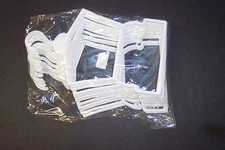 12 White Plastic Outfit Hangers(1 Dozen)  for 18 inch Doll Clothes Girl 