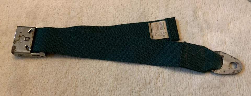 AMC Rambler 1968 cinturón de seguridad americano verde Foto 2 de 3