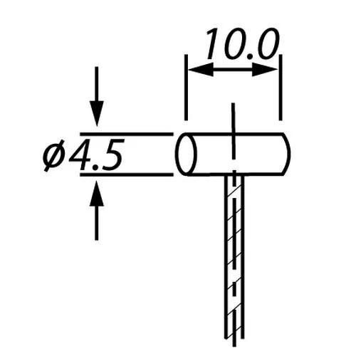 cable décompresseur cyclomoteur mobylette motobecane (lot de 4) - Photo 1/1