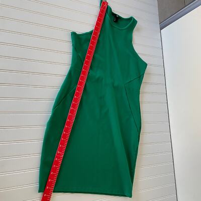 H&M Size M Bodycon HalterTank Green Dress size M | eBay