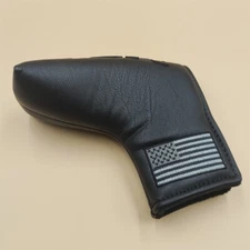 US Patriotic Design Premium Golf Blade Style Putter Club Headcover Magnetic