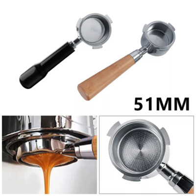 Stainless Steel Delonghi Ec Bottomless Portafilter Dedica Coffee