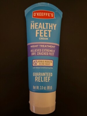 O'Keeffe's For Healthy Feet NIGHT TREATMENT for Extremely Dry, Cracked Feet 