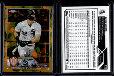 2023 Topps Chrome Sapphire Gold Refractor #132 Gavin Sheets /50