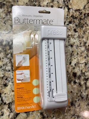 KitchenArt Buttermate, White in package | eBay