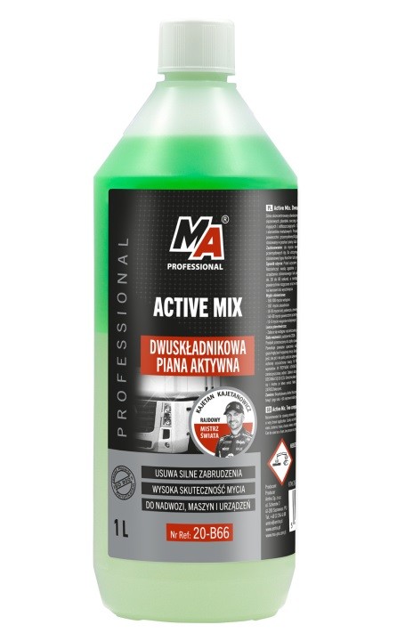Für AMTRA MA PROFESSIONAL 20-B66 ACTIVE FOAM 1L TWO-COMPONENT ACTIVE MIX HAS A