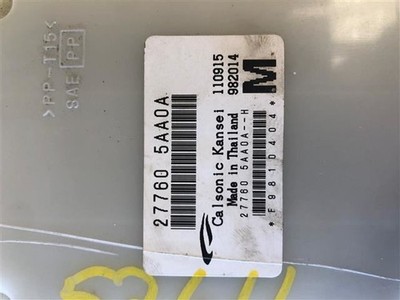 Chassis ECM Temperature Below Information Screen Fits 15-17 MURANO 3540665