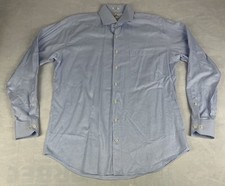 Men s Peter Millar Dress Shirt 16 Long Nanoluxe Easy Care 100 Cotton