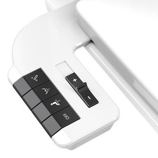 Accesorio De Bidet Con Boquillas Retractiles Y Control De Presion De Agua