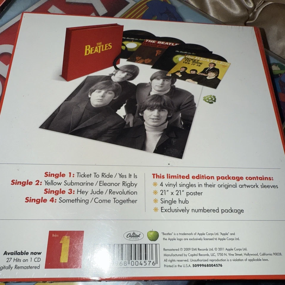 The Beatles Singles Collection 2009 45s (22878)sealed - Image 2 of 2