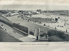 GORLESTON ON SEA - Norfolk - Vintage Print 1948 Topographical Real Photo England