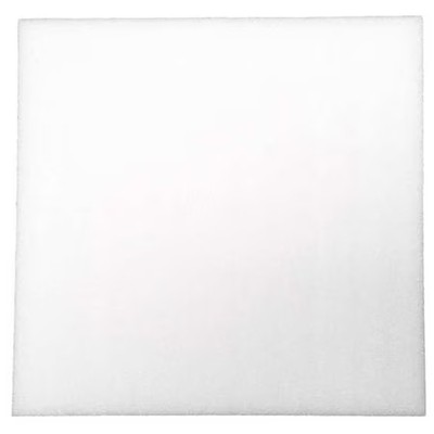 Foam Sheet, Open Cell, 12 In W, 12 In L, 3 In Thick, Natural, Zusa-Pu-211