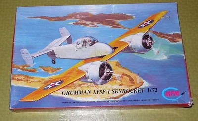 MPM 1:72 Grumman XF5F-1 Skyrocket Modellbausatz in OVP