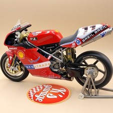MINICHAMPS 1/6 Ducati 998 R Team Infostrada Ruden Xaus WSB 2002