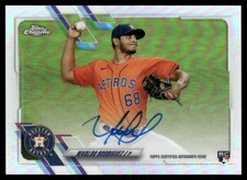 2021 Topps Chrome Rookie Autographs Refractors #RANR Nivaldo Rodriguez Auto /499