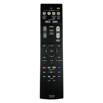 Remote Control Featuring Intuitive Layout Ergonomic Grip for RAV552 Players