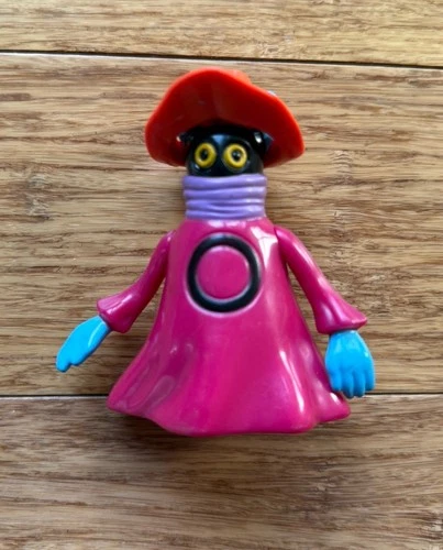 Vintage 1983 Filmation Orko Action Figure Red Orange Blue MOTU He-Man Toy Loose