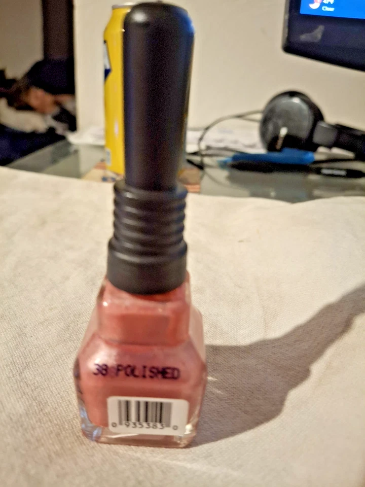 Esmalte de uñas Pro10 cuidado de uñas #38 pulido 0,5 oz tono rosa brillante Foto 2 de 2