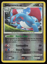Salamence 24/100 Stormfront Reverse Holo