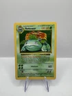 Pokémon TCG Venusaur Holo Card Base Set, Shadowless, 15/102