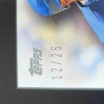 Topps Mike Olt 2013 haciendo su marca reliquias automáticas 12/25 radiocontrol novato Texas Rangers Foto 4 de 4