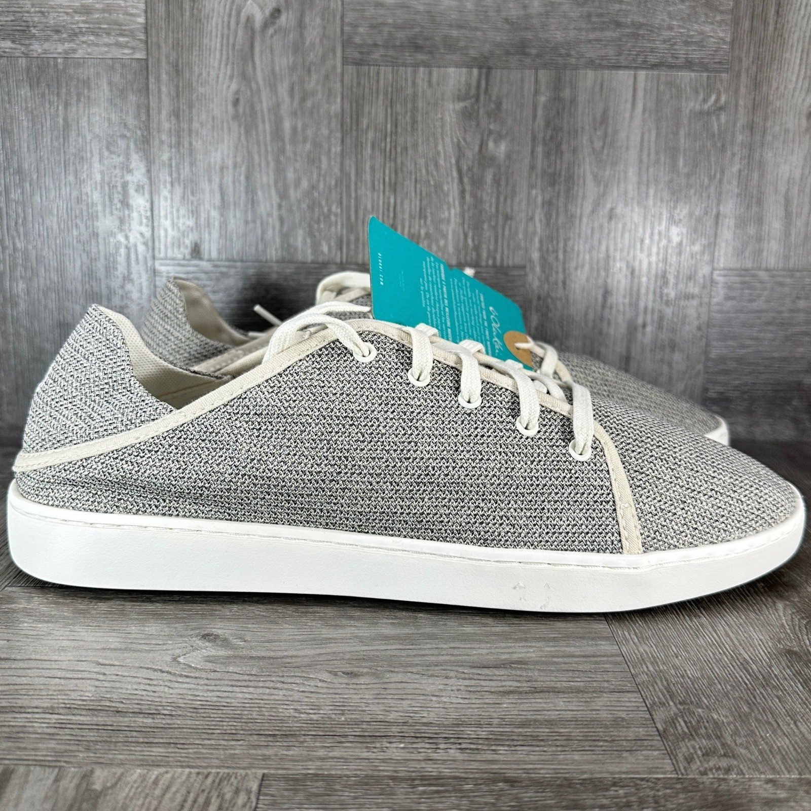 Olukai Pehuea Li Sneakers Women 11 Gray Mesh Breathable Casual NEW 20379-20WS