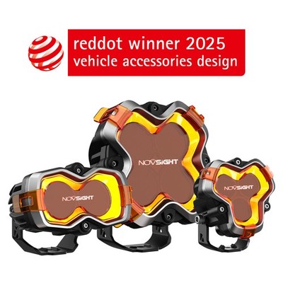 NOVSIGHT 3'' 4.5'' 6'' LED Work Light Flood Spot Pods Offroad Driving ATV Truck