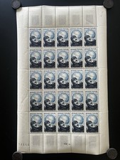 🇫🇷 France  Feuille 25 Aviateur Maurice Noguès 1951 n°907 neuf ** MNH sheet