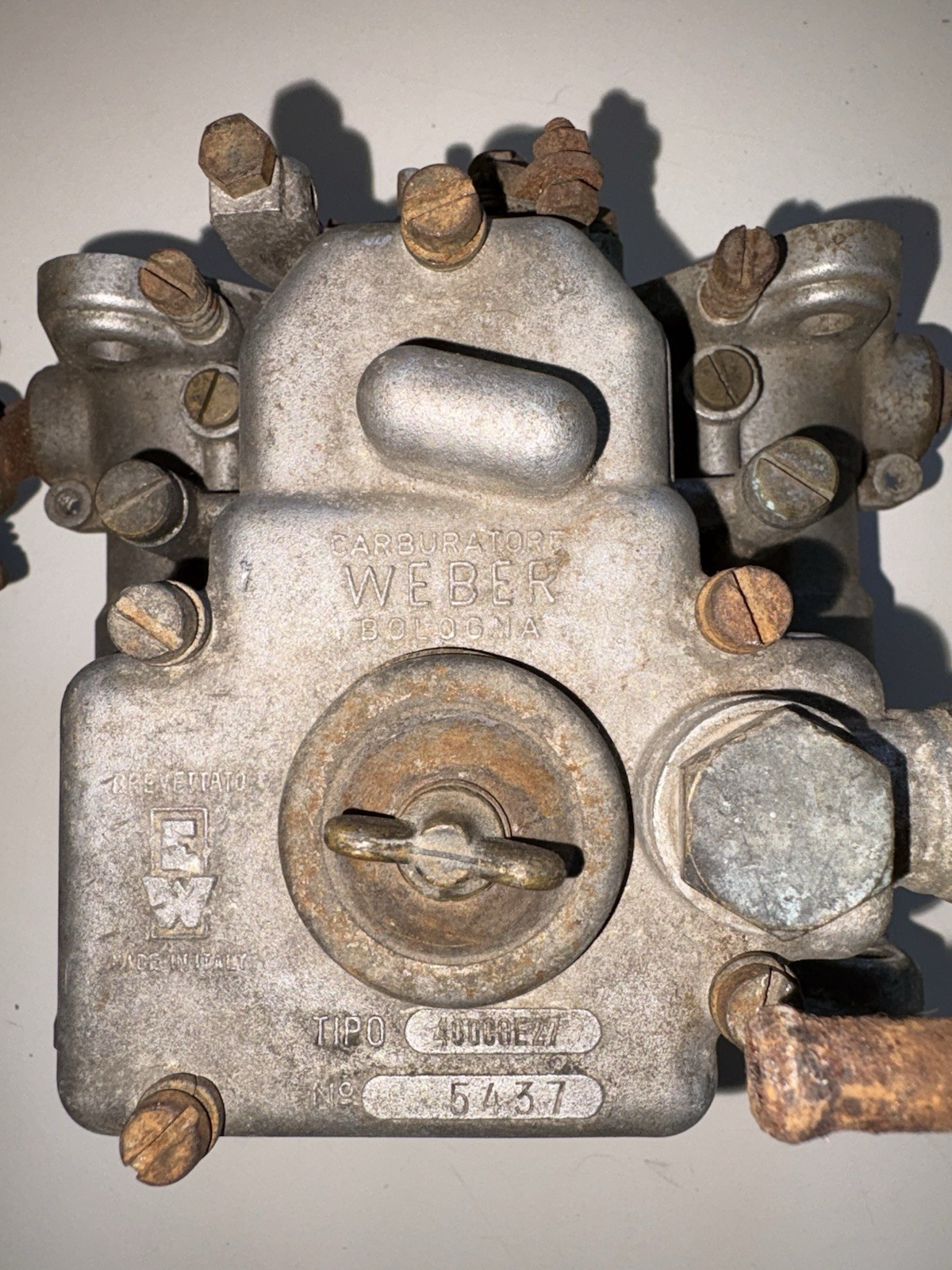 Vintage Pair Weber 40 DCOE 27 Carburetors Alfa Romeo Lotus Elan Fiat Abarth Scca