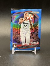Brittney Griner 2025 Prizm WNBA #46 Carolina Blue Prizm #’d /125