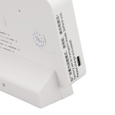 Projection Alarm Clock USB Rechargeable White Light Snooze Function Adjustable