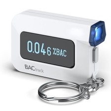 Breathalyzer Keychain Alcohol Tester BAC BACtrack C6 Optional App