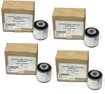4 Set Front Lower STRAIGHT Control Arm Bushings Inner + Outer for Audi - OEM