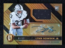 2020 Panini Gold Standard Rookie Jersey 34/99 Lynn Bowden Jr #232 Auto 0d44