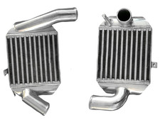 Pair 90mm Aluminum Intercooler For Audi A4 B5 S4 Rs4 A6 C5 V6 2.7t Bi-turbo Pair 90mm Aluminum Intercooler For Audi A4 B5 S4 Rs4 A6 C5 V6 2.7t Bi-turbo