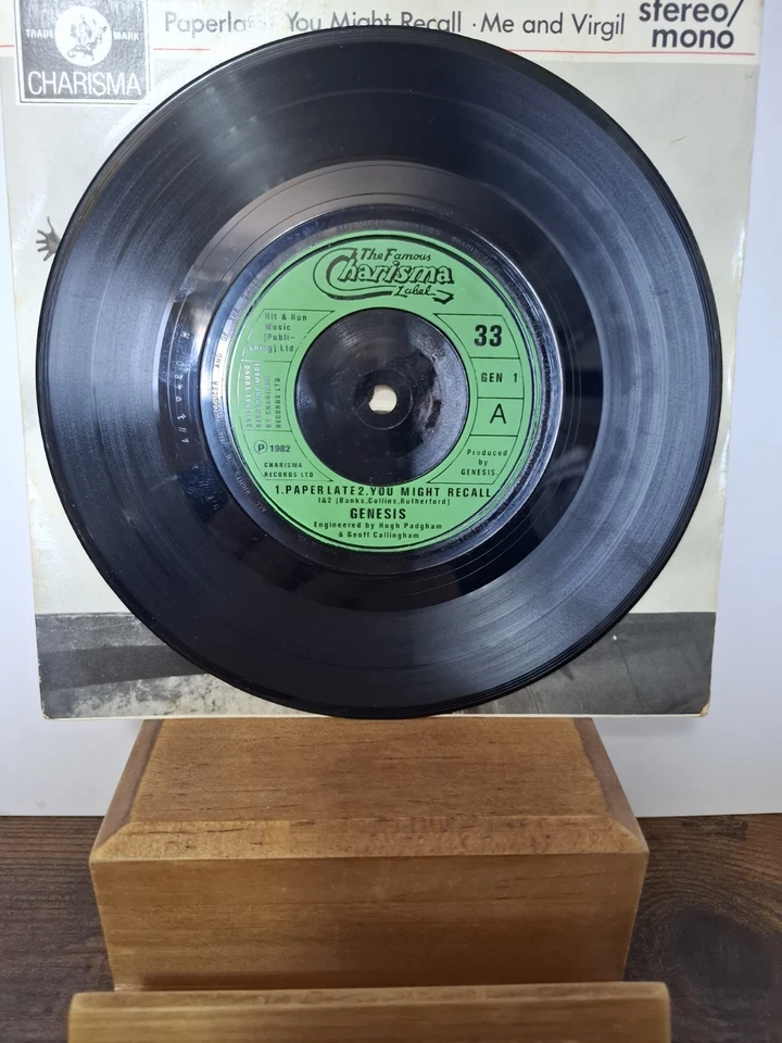 GENESIS-3 X 3   7"VINYL   E.P. 33RPM, 1982 UK, VG+/G Foto 2 de 4