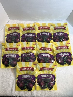 10 PACK Healthy Pitted Prunes 5oz Non Gmo Gluten Free No Sugar Added Sweet Snack