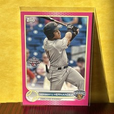 2022 Topps Pro Debut - Heriberto Hernandez #PD-4 Fuchsia /199 (RC)