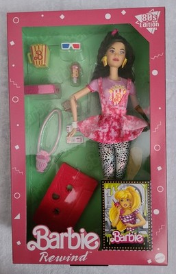 Mattel Barbie Rewind Movie Night Kira Doll 80s Retro 2022, HJX18 New