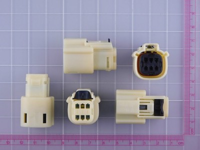 Lot of 108 MOLEX 160038-3009 6P Female Unsealed Housing, WHITE MX150 ASSY 1.5 RC