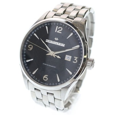 Hamilton Jazzmaster Viewmatic Black SS/Automatic H327550 Working